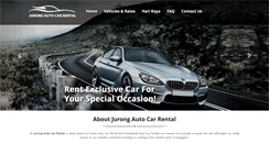 Desktop Screenshot of jurongcarrental.com